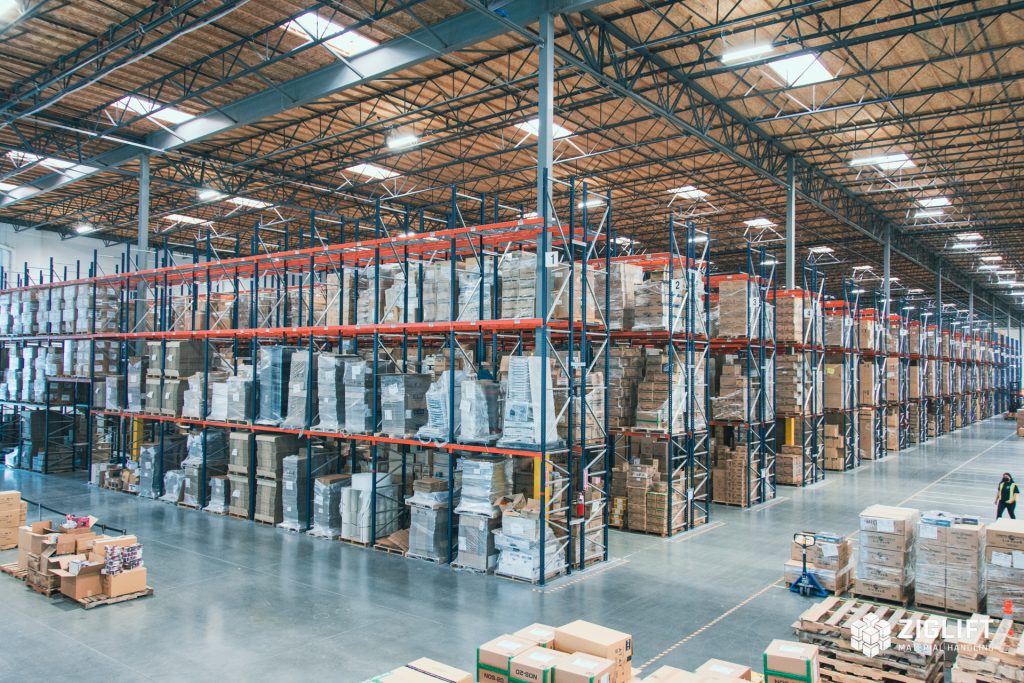 Warehouse Relocation system in an industrial warehouse